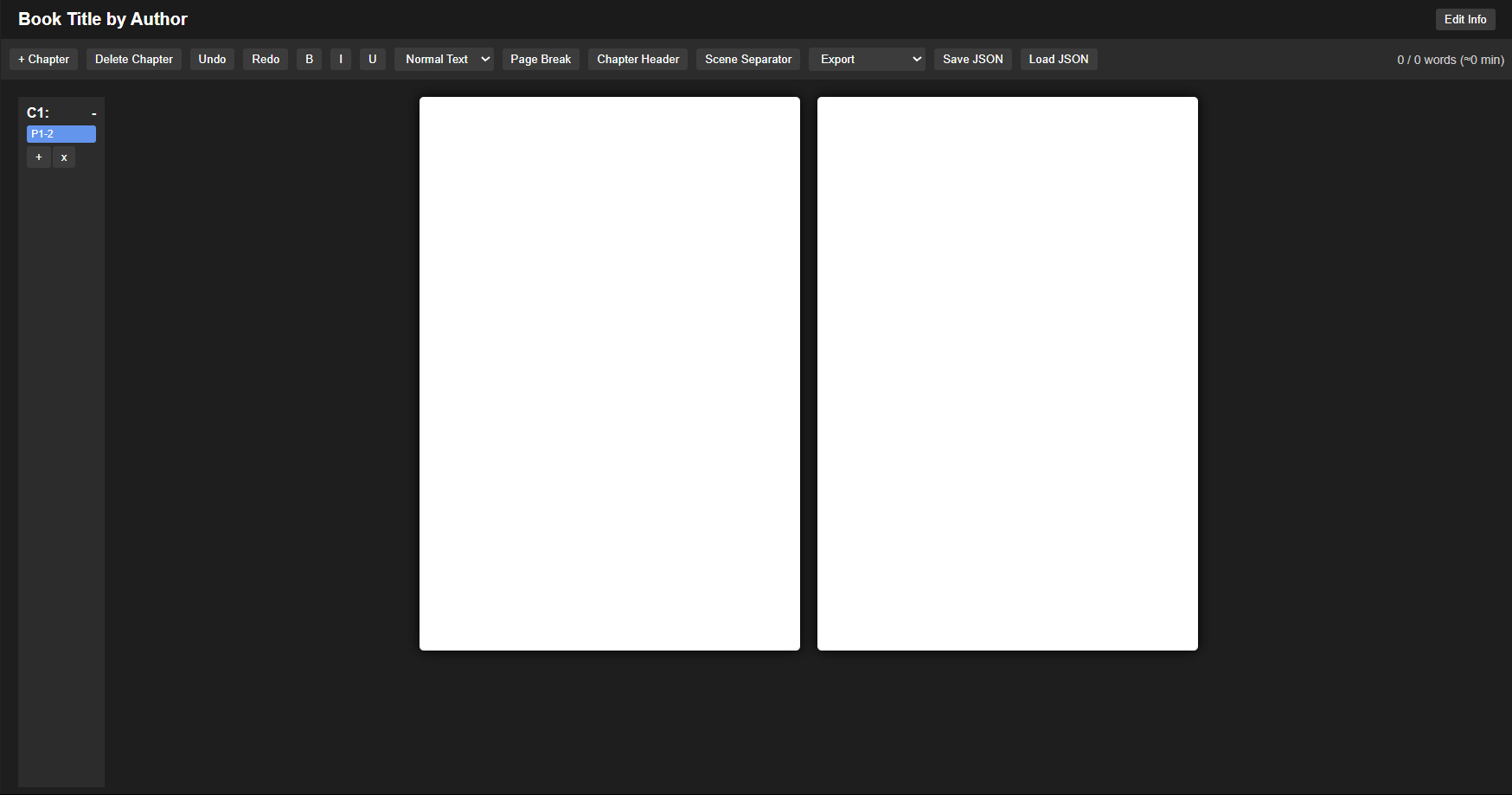 Editor Screenshot